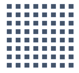 8x8 paches form phased array antenna